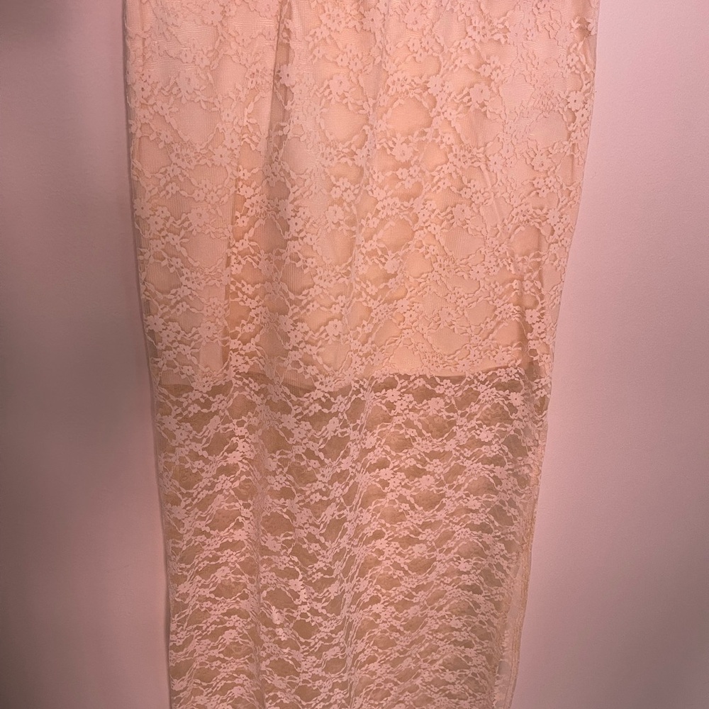 Forever 21 lace maxi skirt